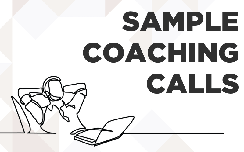 Coaching Calls — Day Job to Dream Job